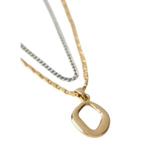 Mint Velvet Mixed Metal Layered Necklace